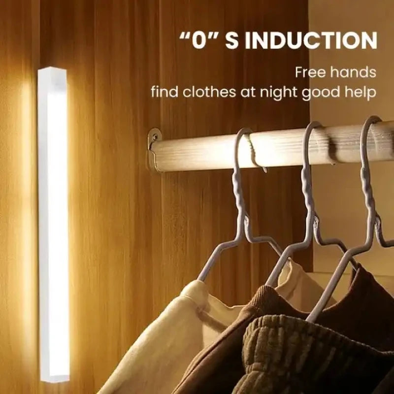 Motion Sensor Lights Closet Kitchen Night Lights Bedroom Detector Light Cabinet Staircase