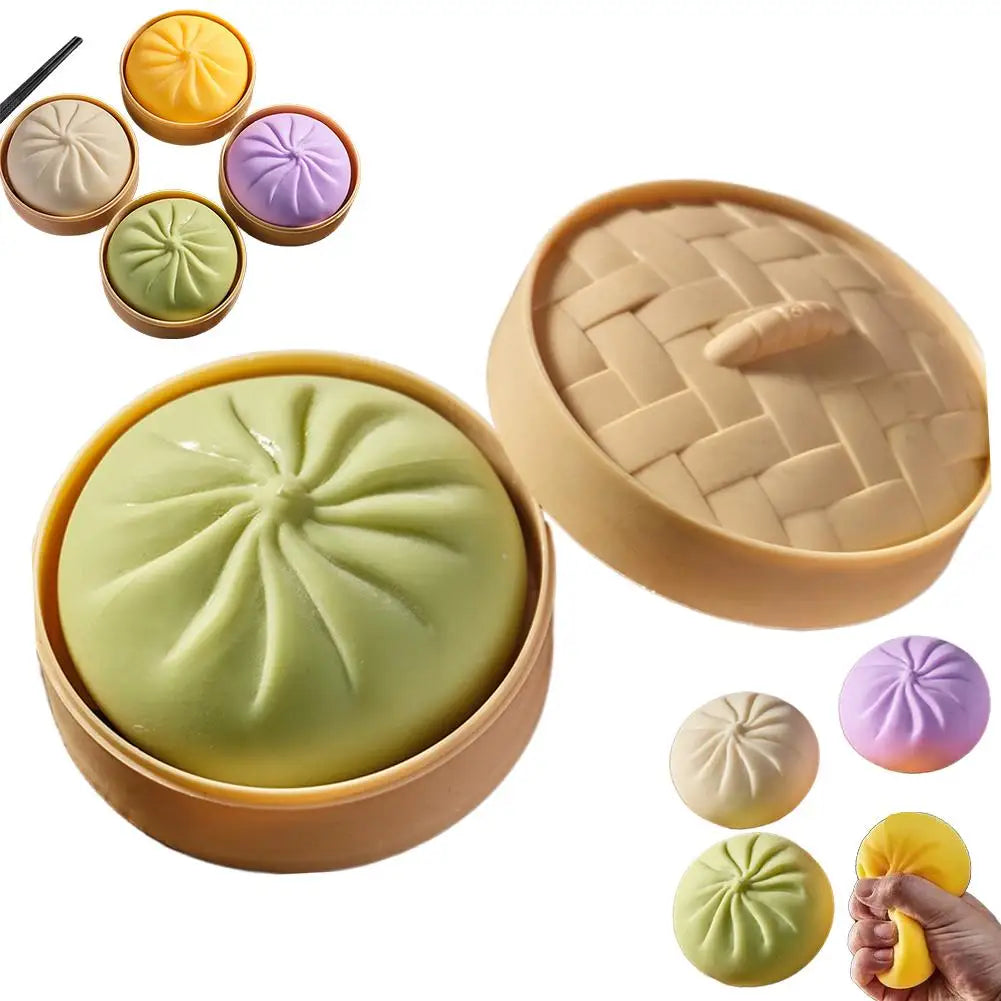 Colorful Dumpling Squishes Stress Balls