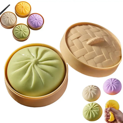 Colorful Dumpling Squishes Stress Balls