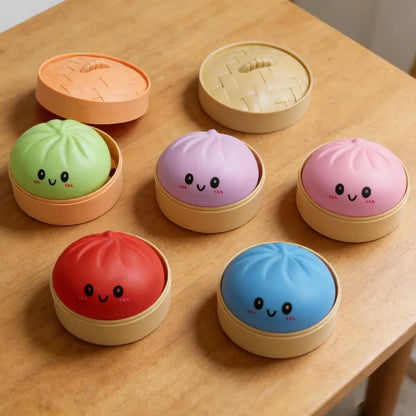 Colorful Dumpling Squishes Stress Balls