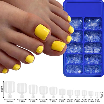 100pcs Fake Toe nails