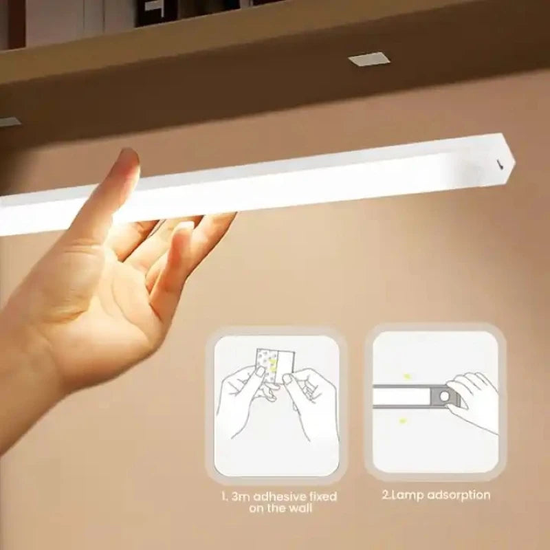 Motion Sensor Lights Closet Kitchen Night Lights Bedroom Detector Light Cabinet Staircase