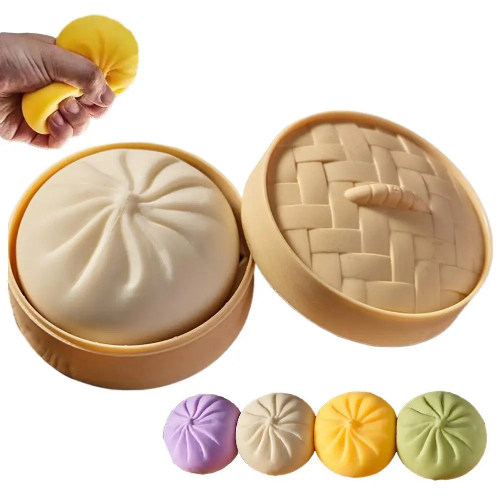 Colorful Dumpling Squishes Stress Balls
