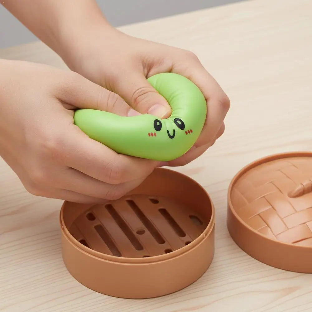 Colorful Dumpling Squishes Stress Balls
