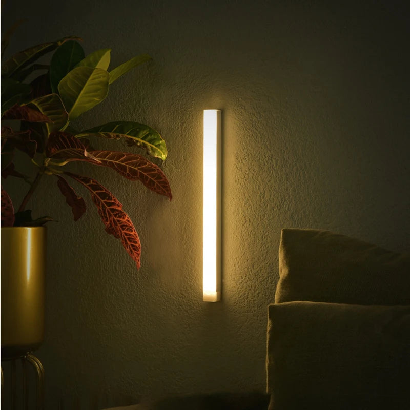 Motion Sensor Lights Closet Kitchen Night Lights Bedroom Detector Light Cabinet Staircase