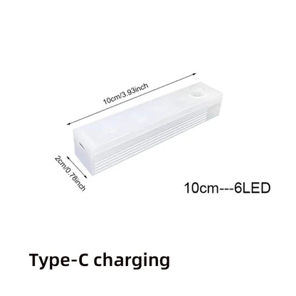 Motion Sensor Lights Closet Kitchen Night Lights Bedroom Detector Light Cabinet Staircase