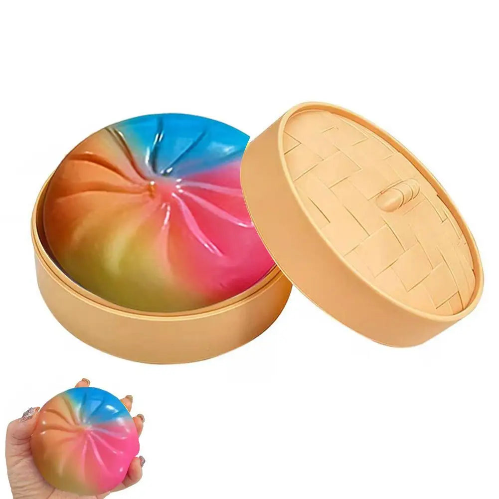 Colorful Dumpling Squishes Stress Balls