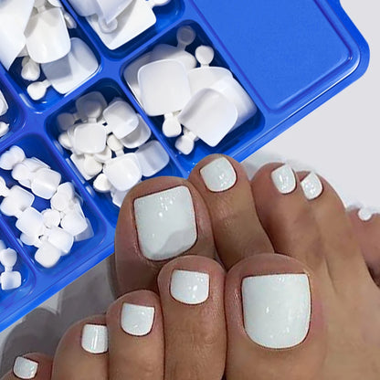 100pcs Fake Toe nails