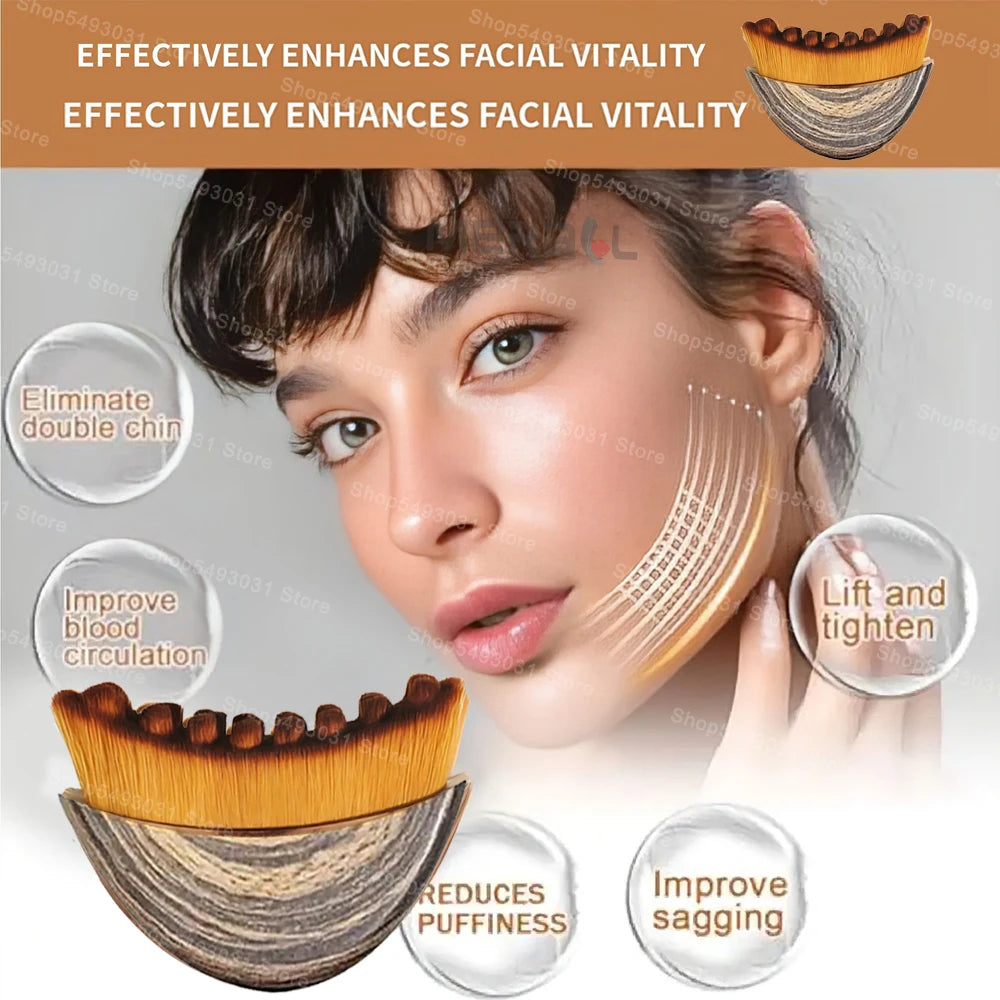 Lymphatic Face & Body Brush - Sculpt, Drain & Glow Tool