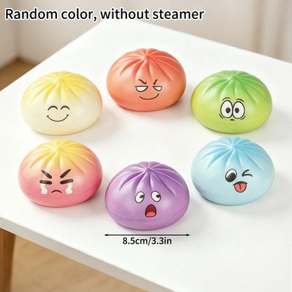 Cheese Dumpling Squishy Butter Squishy Fidget Toys Stress-Relieving Balls