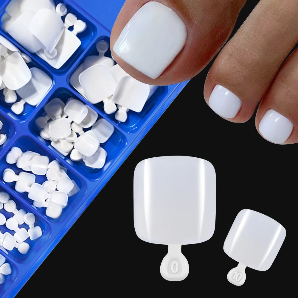 100pcs Fake Toe nails