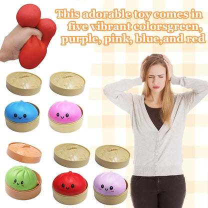 Colorful Dumpling Squishes Stress Balls