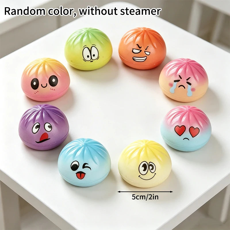 Cheese Dumpling Squishy Butter Squishy Fidget Toys Stress-Relieving Balls