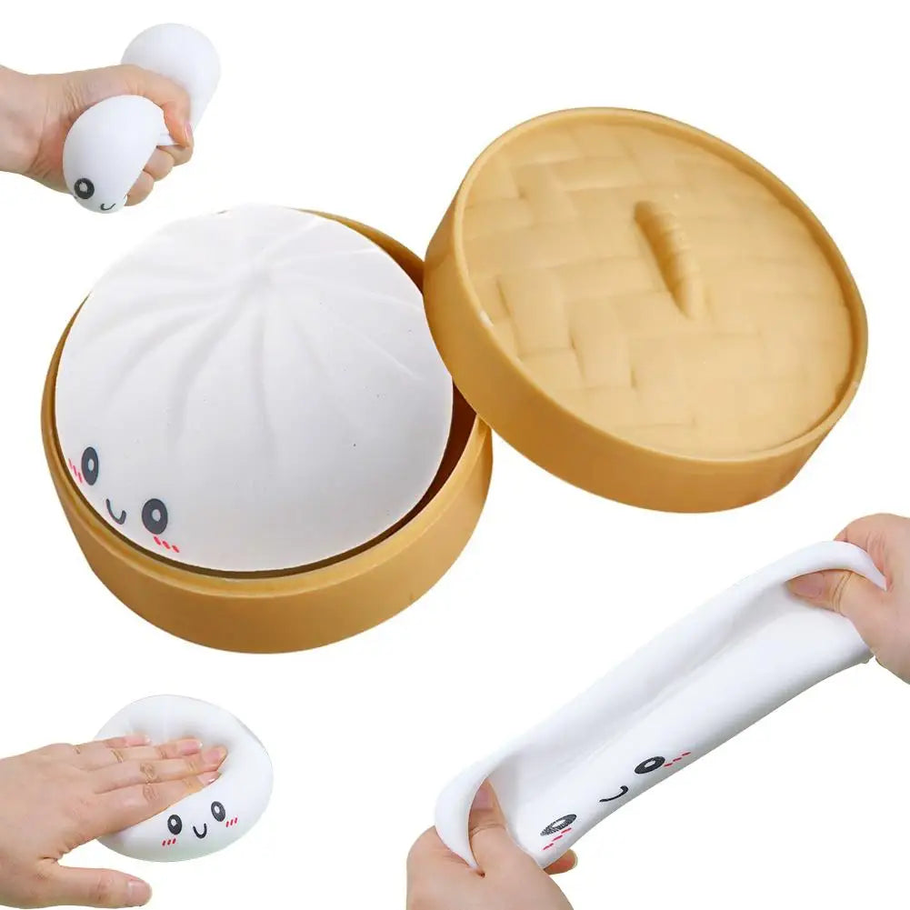 Colorful Dumpling Squishes Stress Balls