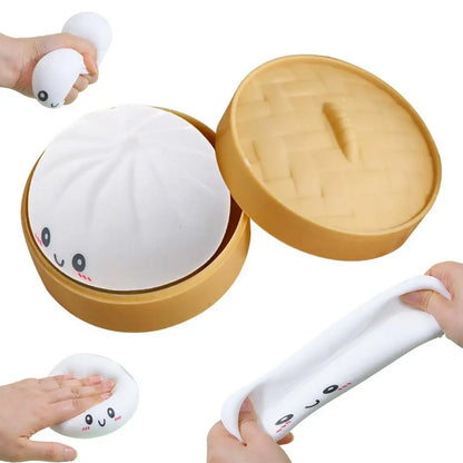 Colorful Dumpling Squishes Stress Balls