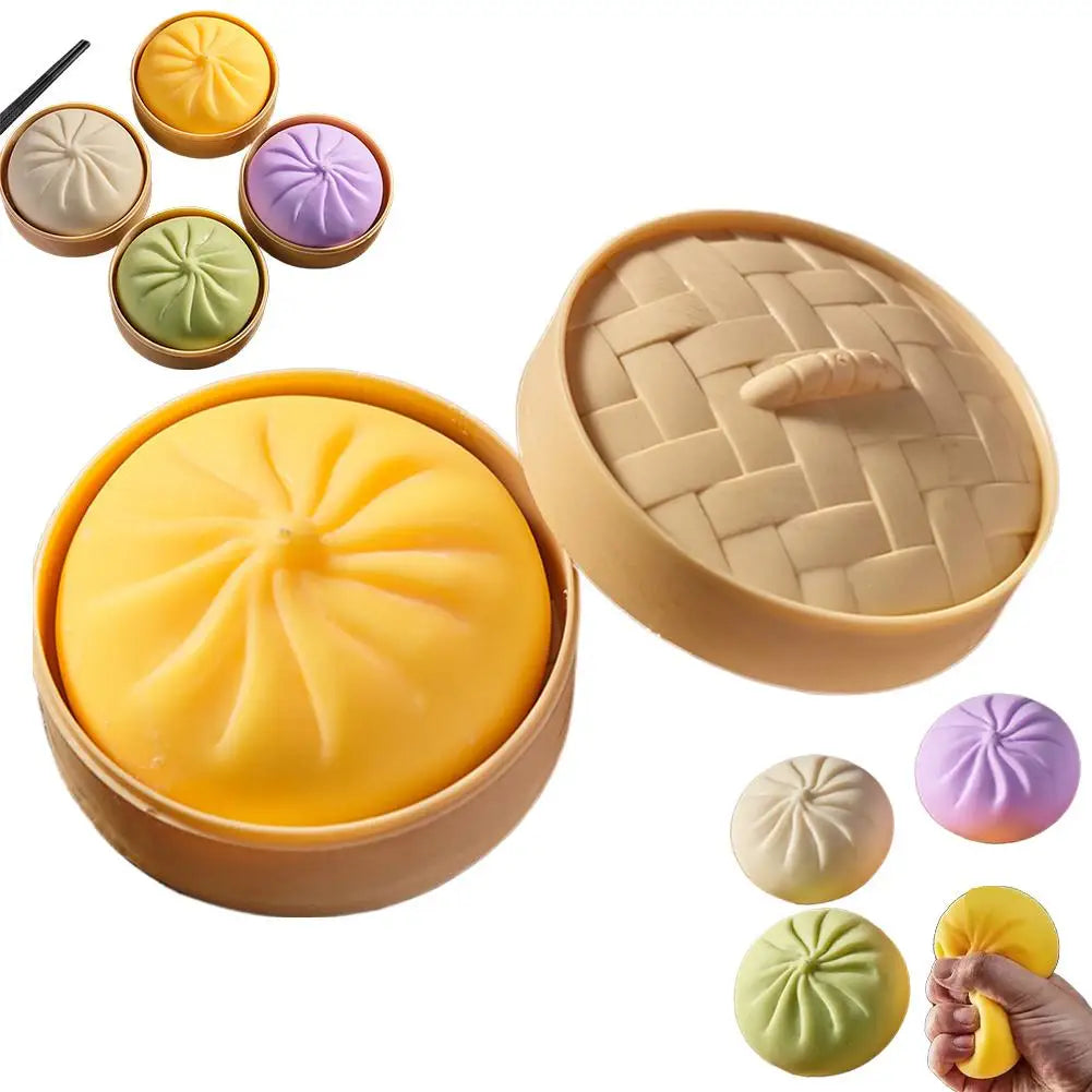 Colorful Dumpling Squishes Stress Balls